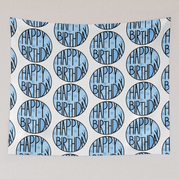 Item preview, Happy Birthday To An Amazing Person, Light Blue  designed and sold by Barolina.