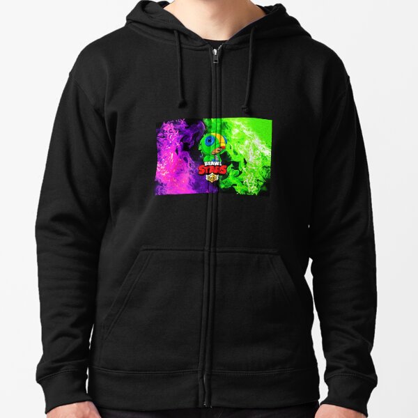 Leon Brawl Stars Veste zippée à capuche