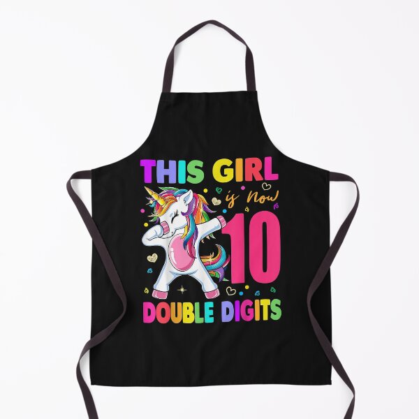 Item preview, This Girl is Now Double Digits Birthday girl 10 year old designed and sold by Plinio12323.