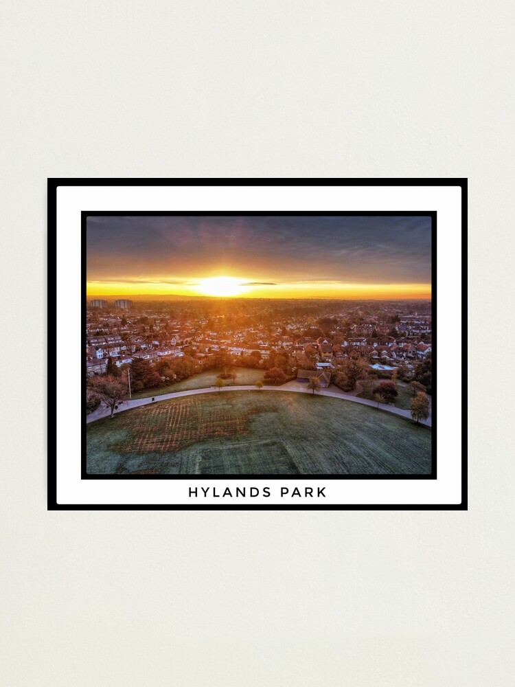 Alternate view of Hylands Park Sunrise Photographic Print