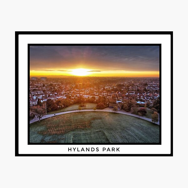 Hylands Park Sunrise Photographic Print