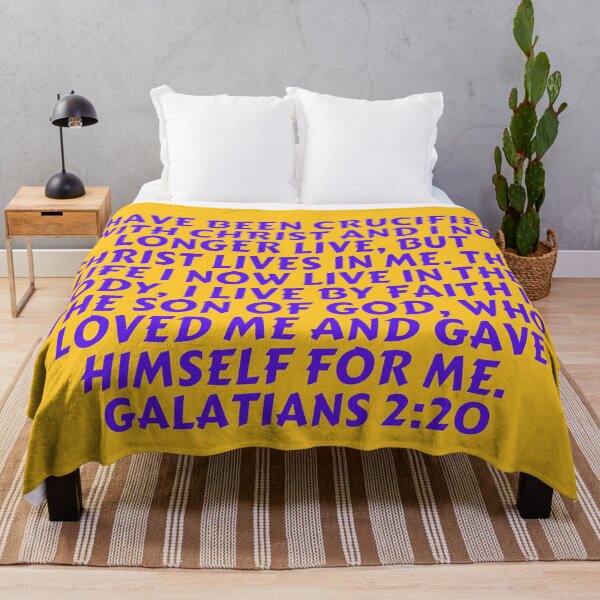 Item preview, Bible Verse Galatians 2:20 designed and sold by Prayingwarrior.
