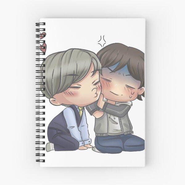 Item preview, Junjou Romantica: Misaki and Usagi Chibi designed and sold by NashiDoodles.
