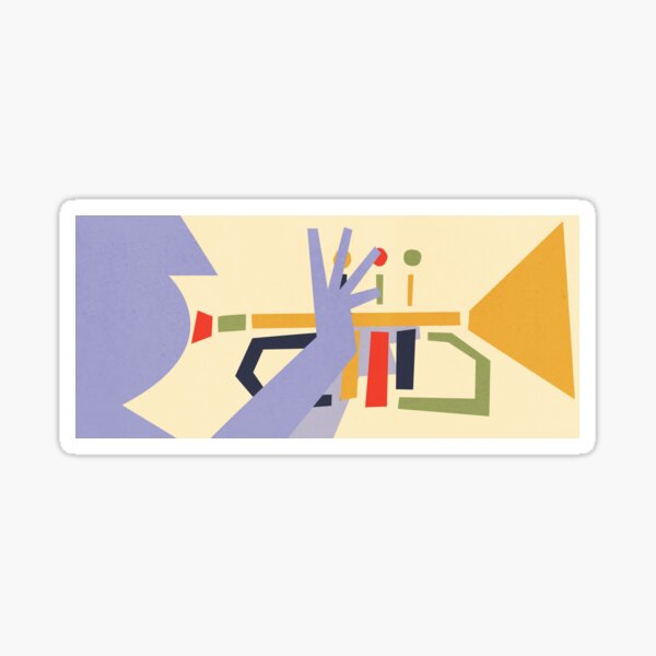 Trumpet Sticker