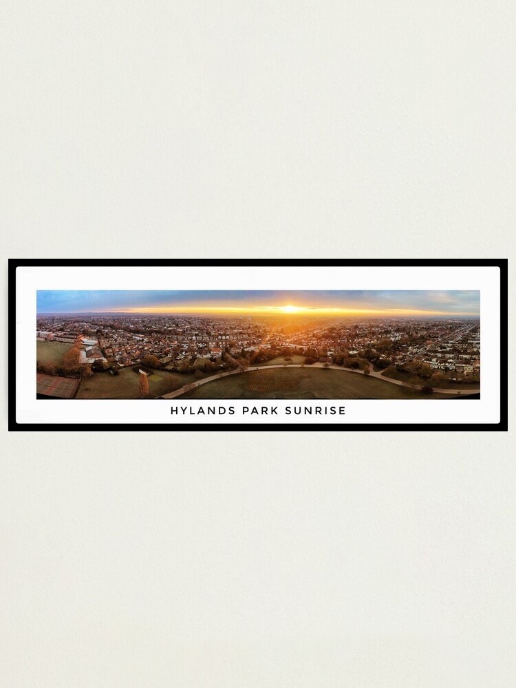 Alternate view of Hylands Park Sunrise Panorama Photographic Print