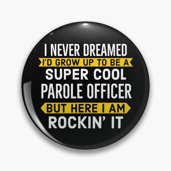 Item preview, Super Cool Parole Officer Gift designed and sold by Luna1Shop.
