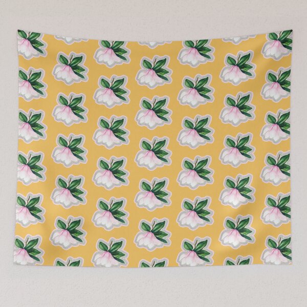 Item preview, Magnolia flower yellow natural designed and sold by Naturalspeed.
