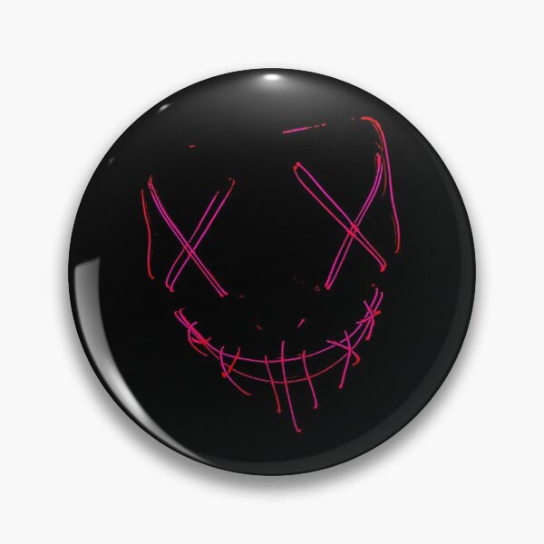 Item preview, red mask face smile designed and sold by Birdhead.