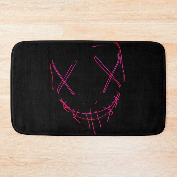 Item preview, red mask face smile designed and sold by Birdhead.
