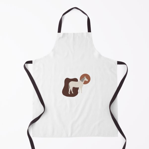 Item preview, Horse gray equestrian white designed and sold by MyArtistry.