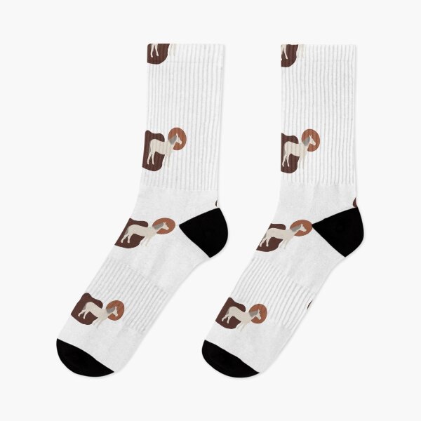 Item preview, Horse gray equestrian white designed and sold by MyArtistry.