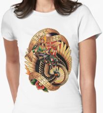 Fuck The World 02 Women's Fitted T-Shirt