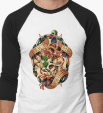 Fuck The World 03 Men's Baseball ¾ T-Shirt