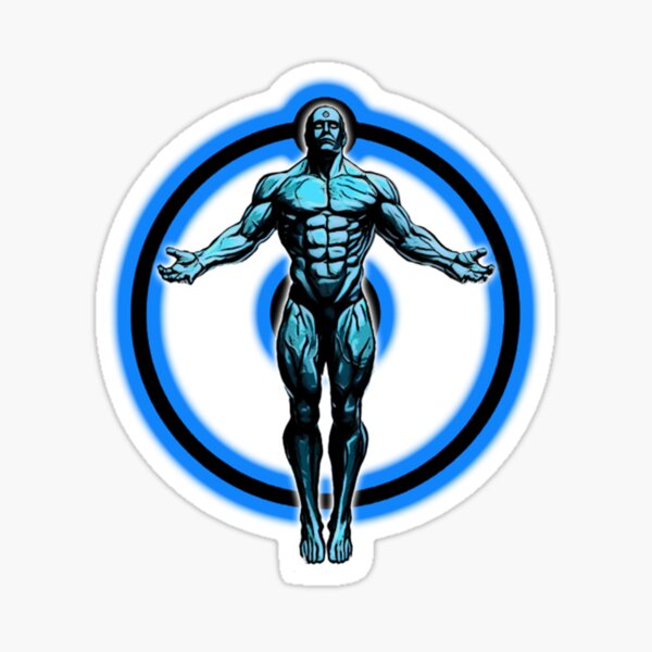 Dr Manhattan Ligma Balls Watchmen Meme Sticker for Sale by UnicornSithLord