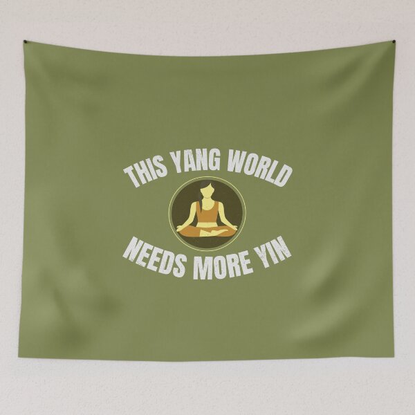 Item preview, Nice Yin yoga design (in this yang world we need more yin). designed and sold by NobelFashion.
