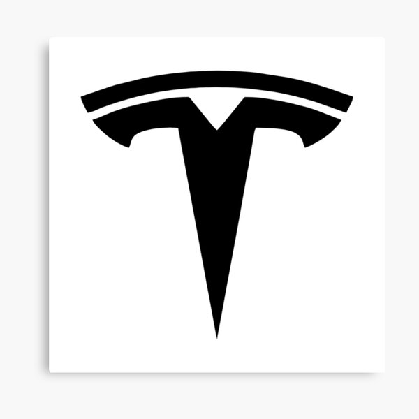 Tesla Logo Canvas Print