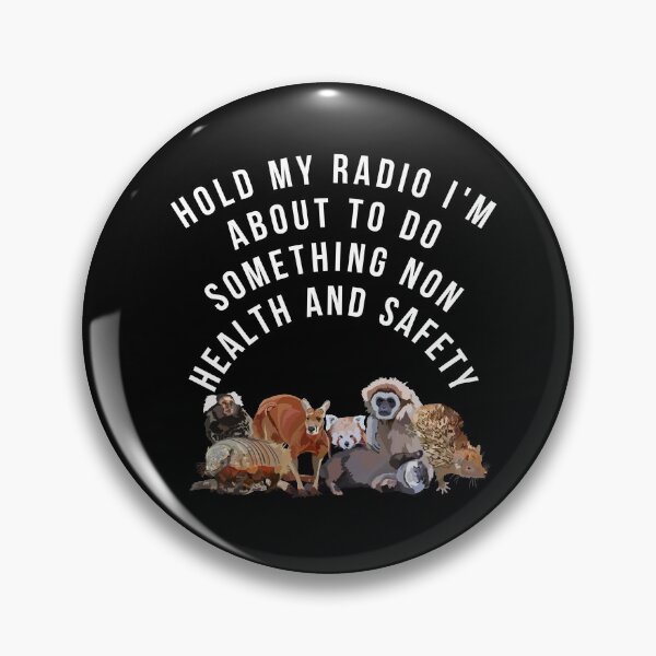 Artikelvorschau, Hold My Radio Zookeeper Edition Hold My Radio, Zookeeper-Zitat – Lustiges Tierpfleger-Design für Zoopersonal und Tierliebhaber entworfen und verkauft von PrettylittlepastelUk.