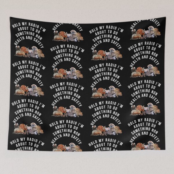 Item preview, Hold My Radio Zookeeper Edition Hold My Radio , Zookeeper Quote – Funny Animal Keeper Design for Zoo Staff & Animal Lovers designed and sold by PrettylittlepastelUk.