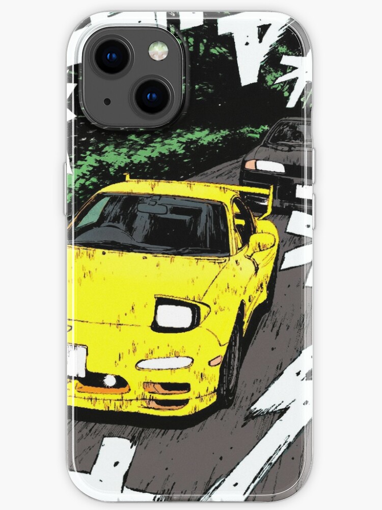 Initial D Fd3s Vs R32 Iphone Case By Xencn Redbubble