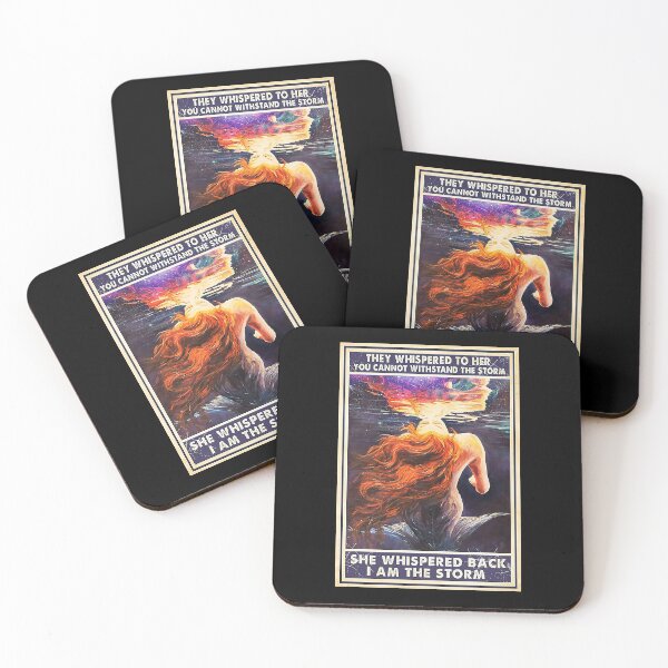 Item preview, Mermaid They whispered to her you cannot withstand the storm she whispered back i am the storm designed and sold by Kendall188.