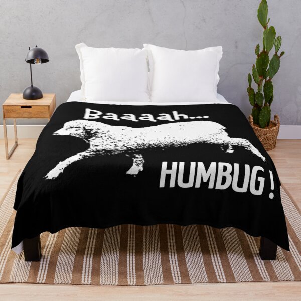 Item preview, Baaaah HUMBUG sheep designed and sold by Tree45.