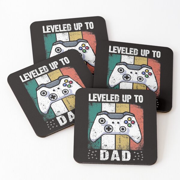 Item preview, Leveled up to dad, New dad shirt, First time daddy gift idea  designed and sold by Majesticoo.
