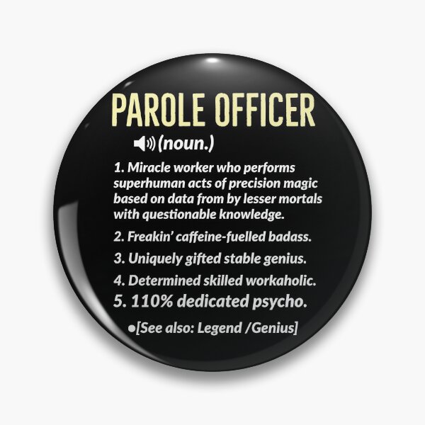 Item preview, Parole Officer Definition Gift designed and sold by Luna1Shop.