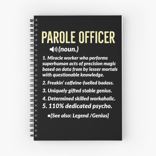 Item preview, Parole Officer Definition Gift designed and sold by Luna1Shop.