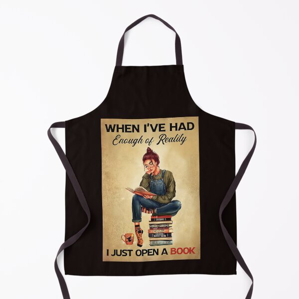 Item preview, Librarian When i've had enough of reality i just open a book designed and sold by Cisnerosf97.