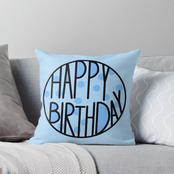 Item preview, Happy Birthday To An Amazing Person, Light Blue  designed and sold by Barolina.