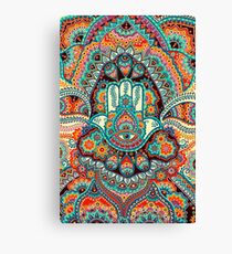 Hamsa Hand Canvas Print
