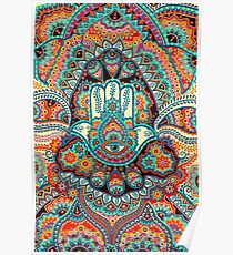 Hamsa Hand Poster