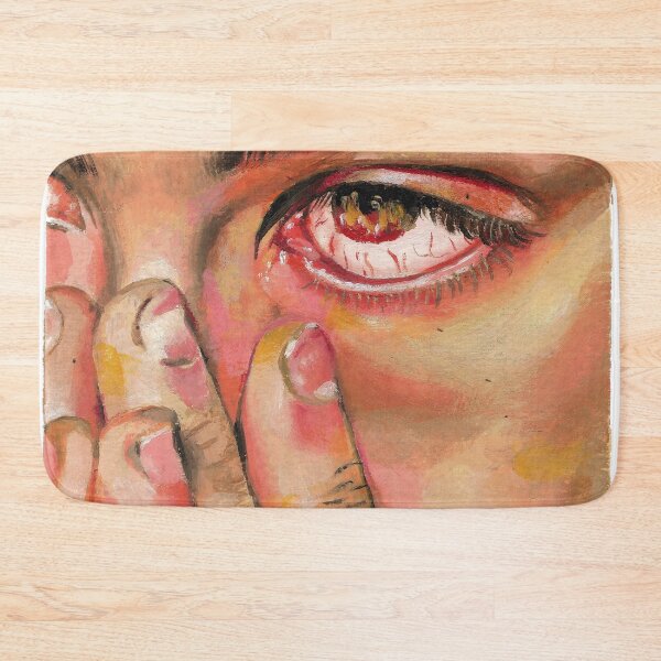 Item preview, Fire fire, fire, eye, eyes, irs, skin, skintone, pink, person, face, portrait, face, oil painting, aesthetic, alt, alternative, dark academia designed and sold by AlbinaSergeevaart.