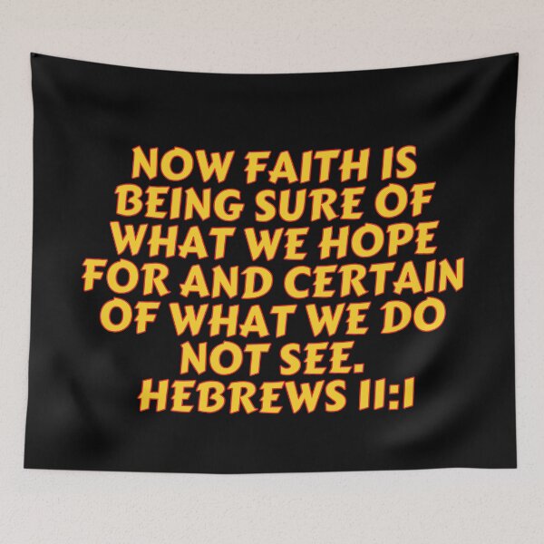 Item preview, Bible Verse Hebrews 11:1 designed and sold by Prayingwarrior.
