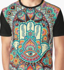 Hamsa Hand Graphic T-Shirt