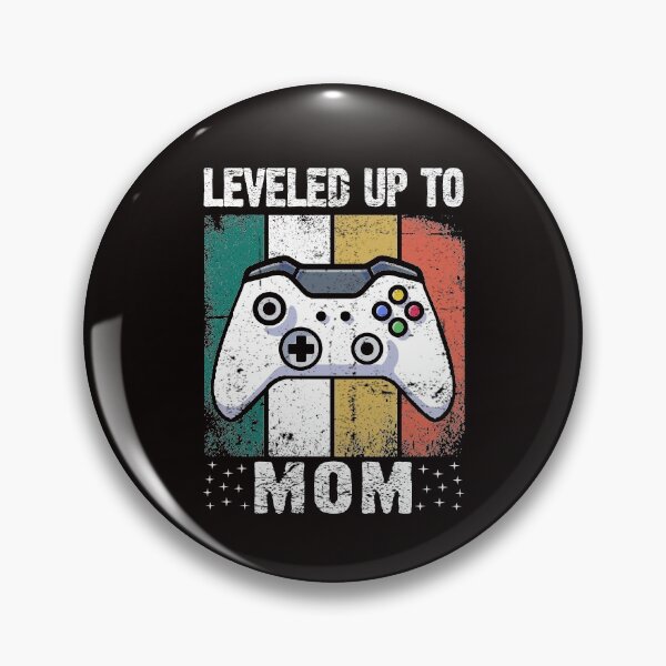 Item preview, Leveled up to mom, New mom shirt, First time mom gift idea  designed and sold by Majesticoo.