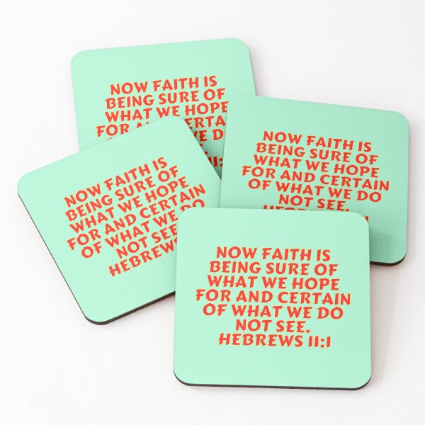 Item preview, Bible Verse Hebrews 11:1 designed and sold by Prayingwarrior.