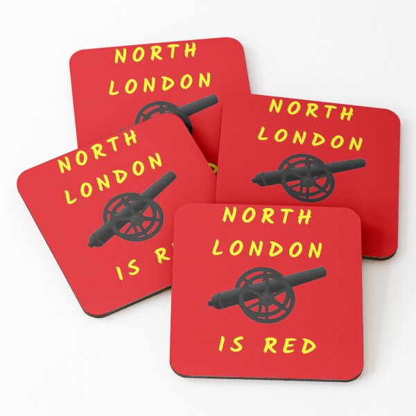 Item preview, North London Is Red (Alternate Yellow Text) designed and sold by swaise.