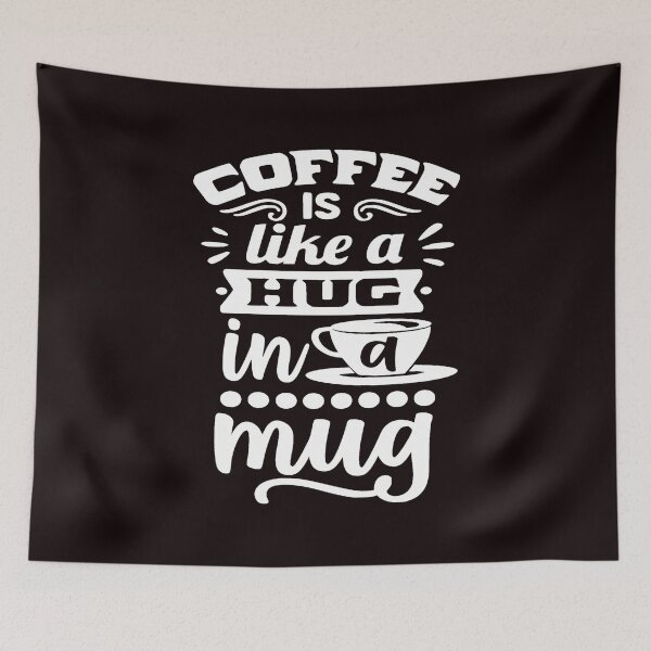Item preview, Coffee is like a hug in a mug designed and sold by LiveToLearn.