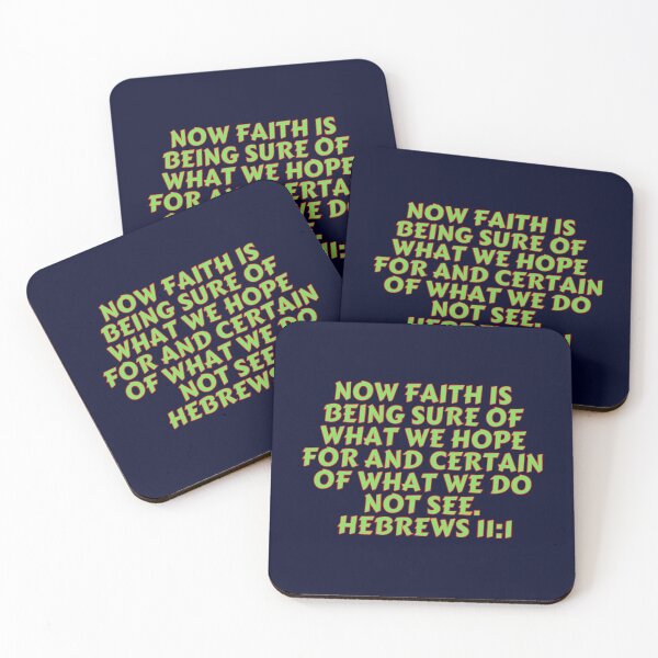Item preview, Bible Verse Hebrews 11:1 designed and sold by Prayingwarrior.
