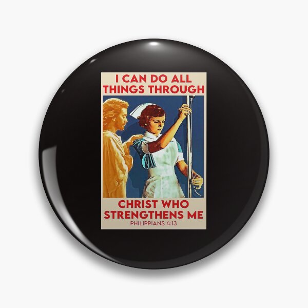 Item preview, Nurse I can do all things through christ who strengthens me phikippians 4 13 designed and sold by reenea84.
