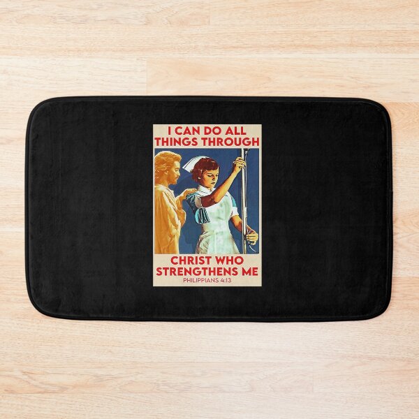 Item preview, Nurse I can do all things through christ who strengthens me phikippians 4 13 designed and sold by reenea84.