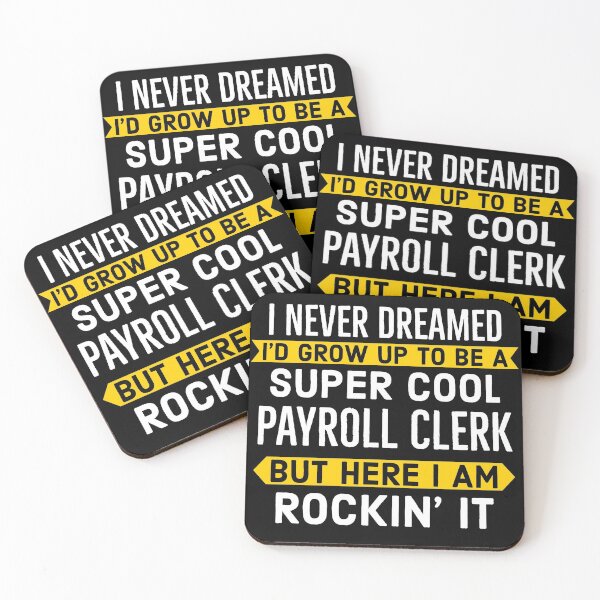 Item preview, Super Cool Payroll Clerk Gift designed and sold by Luna1Shop.
