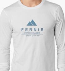 Fernie Ski Resort British Columbia Long Sleeve T-Shirt