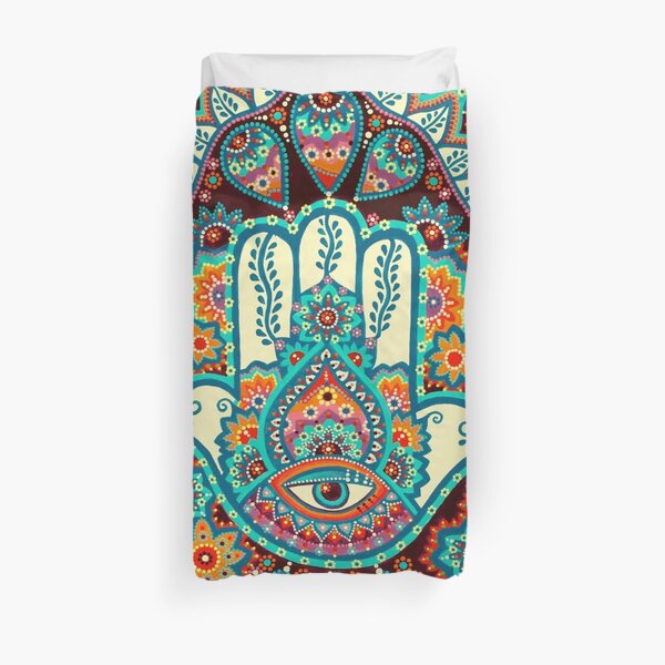 Hamsa Hand Duvet Cover