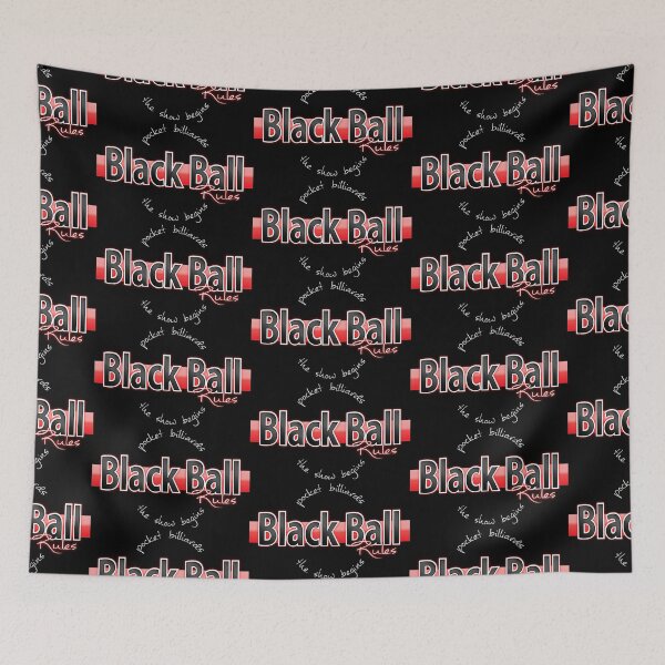 Item preview, BLACK BALL RULES BILLIARDS designed and sold by diego75bcn.