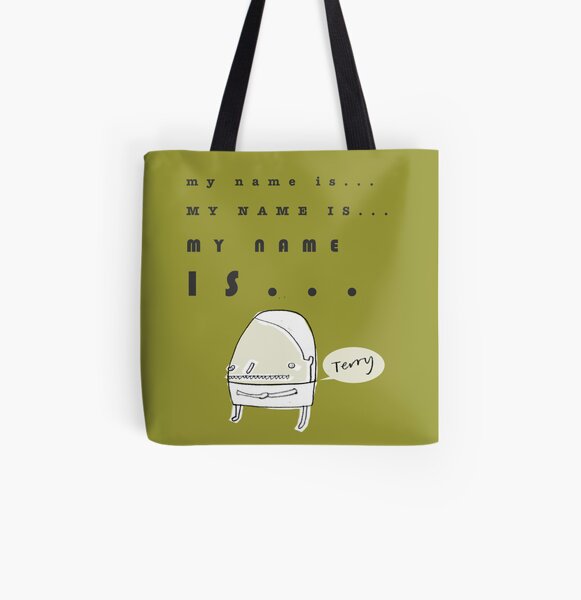 Hi, My Name Is.... Terry All Over Print Tote Bag