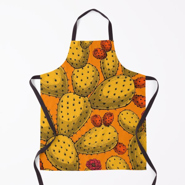 Item preview, Flowering opuntia in yellow designed and sold by Katerina Mitkova Kirilova.