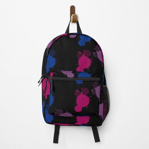 Item preview, Bisexual Flag Splatter Paint - Black Ver. designed and sold by atomsandler.
