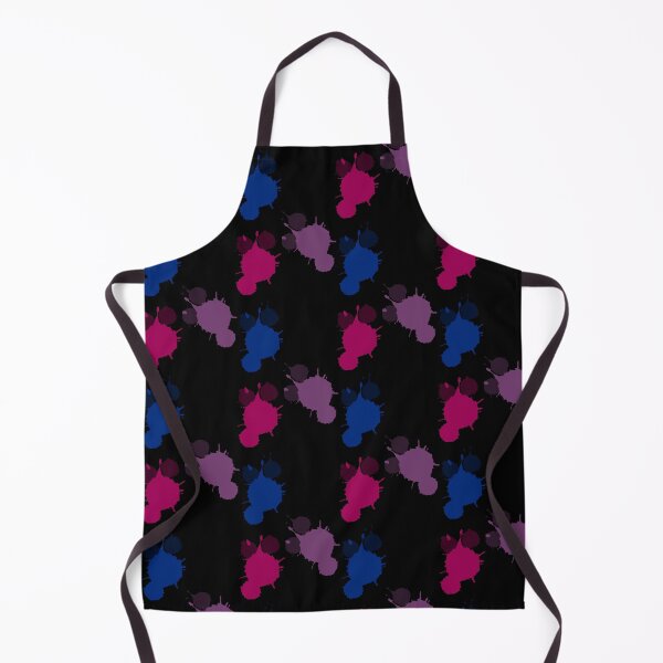 Item preview, Bisexual Flag Splatter Paint - Black Ver. designed and sold by atomsandler.